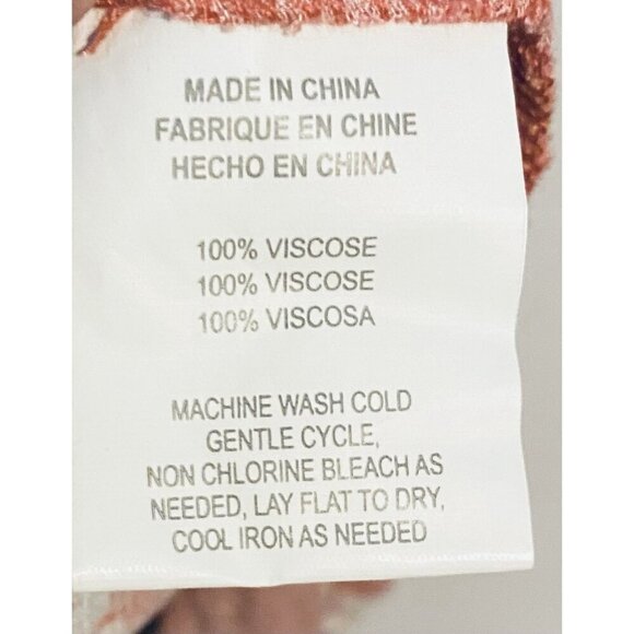 Oneill Viola Wrap Dress Womens Large Pink Floral Ruffle Hi Low Hem Boho Peasant - Picture 8 of 8